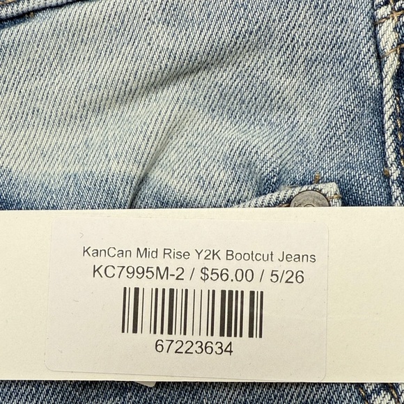 KanCan Women's Light Blue Skinny Jeans - Picture 3 of 5